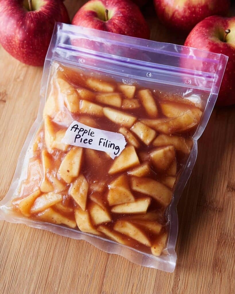 Freezer Friendly Apple Pie Filling Recipe