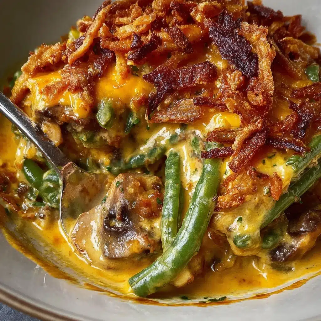 Loaded Green Bean Casserole Recipe