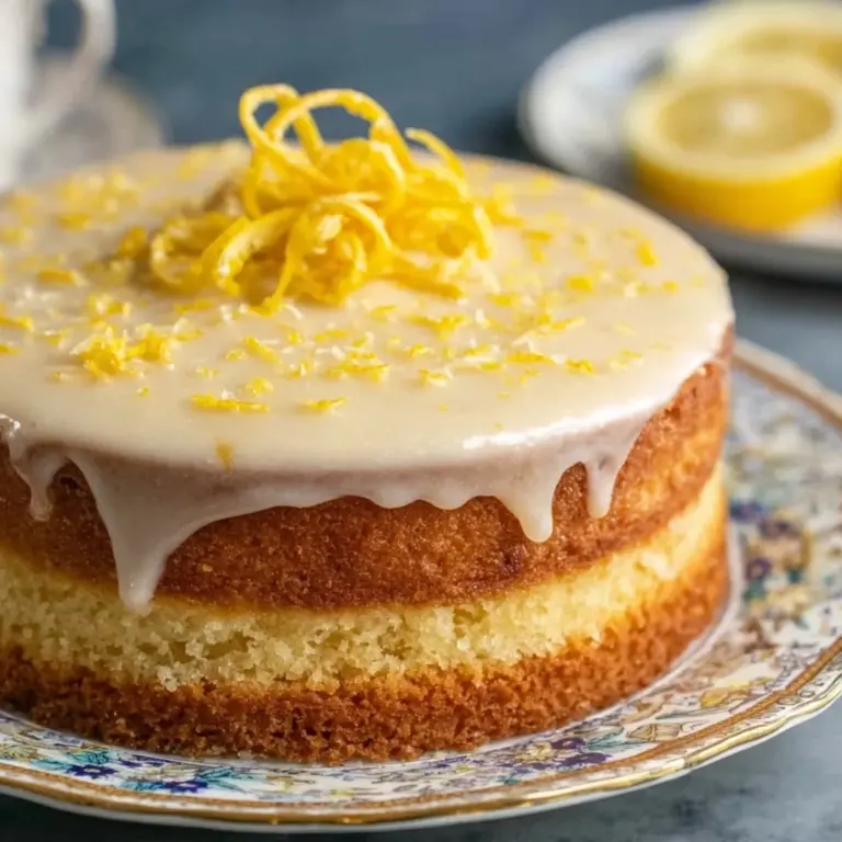 Great Gatsby Lemon Cakes Recipe