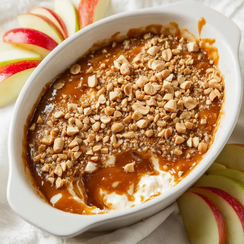 Cream Cheese Caramel Apple Dip with Toffee Bits Recipe - Recipe Image