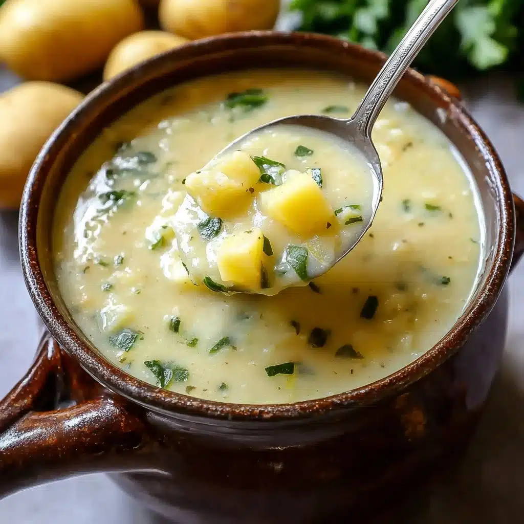 Creamy Potato Leek Soup Recipe
