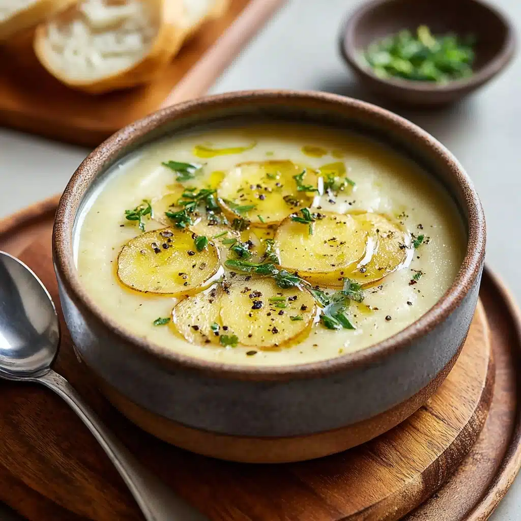 Creamy Potato Leek Soup Recipe - Recipe Image
