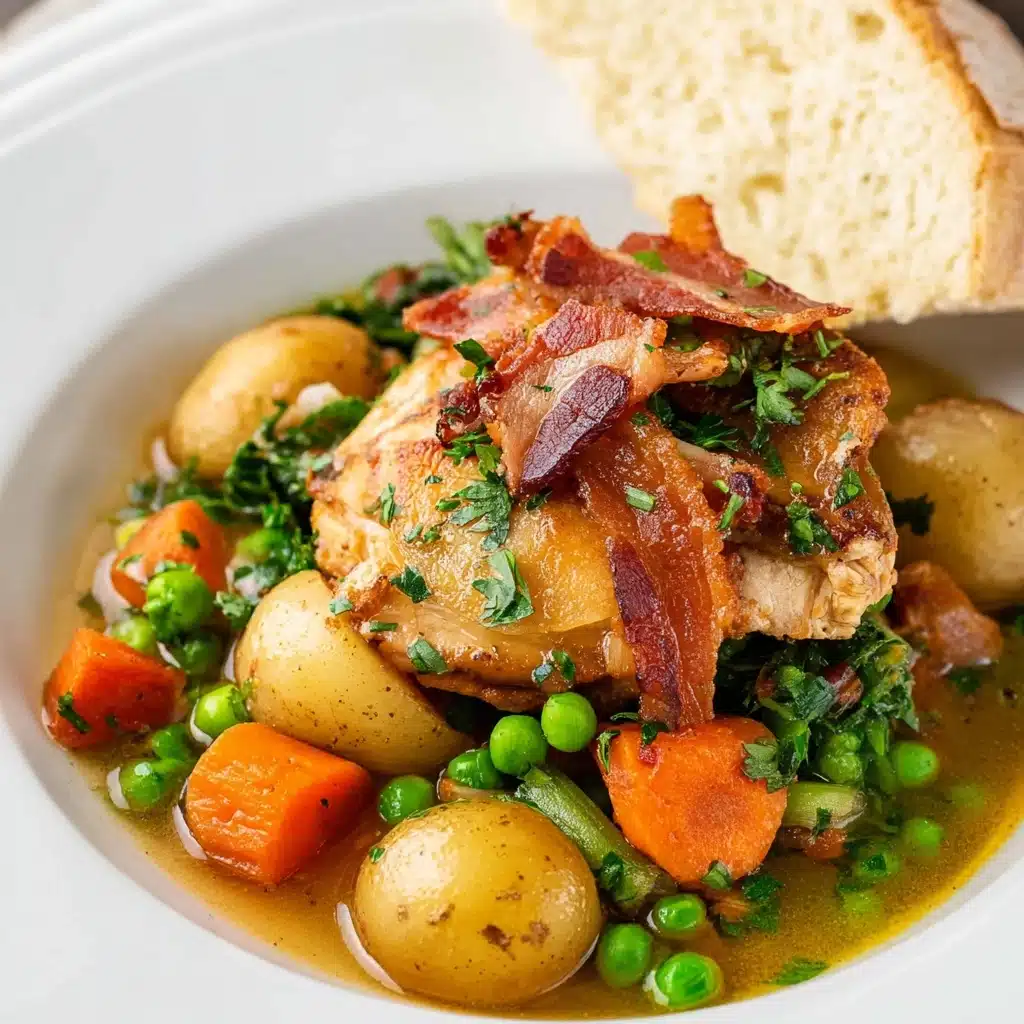 Irish Stout Braised Chicken Thighs Recipe - Recipe Image