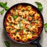 Cheesy 20-Minute Baked Tortellini Recipe