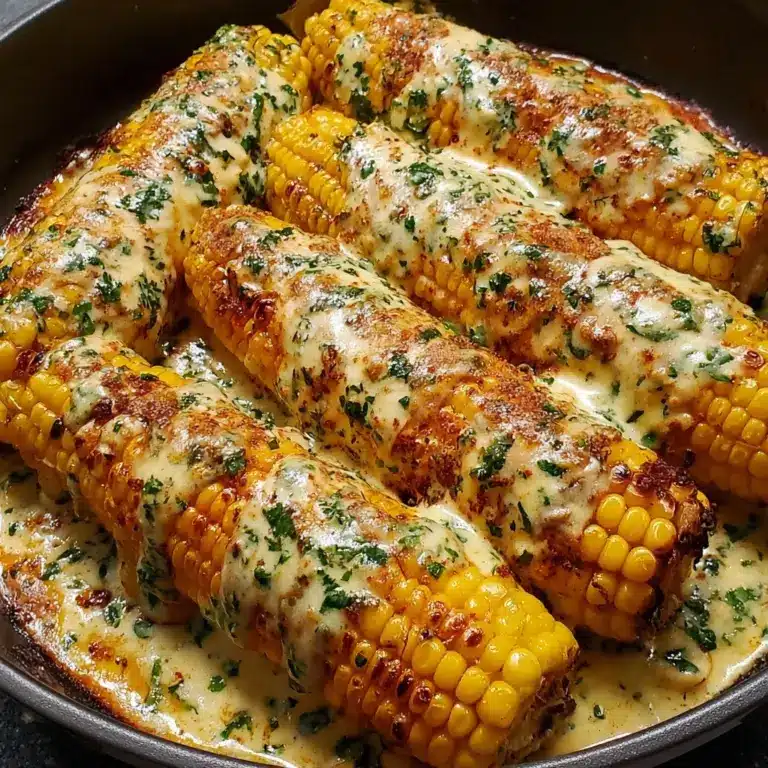 Spicy Creamy Cajun Corn Cob Recipe