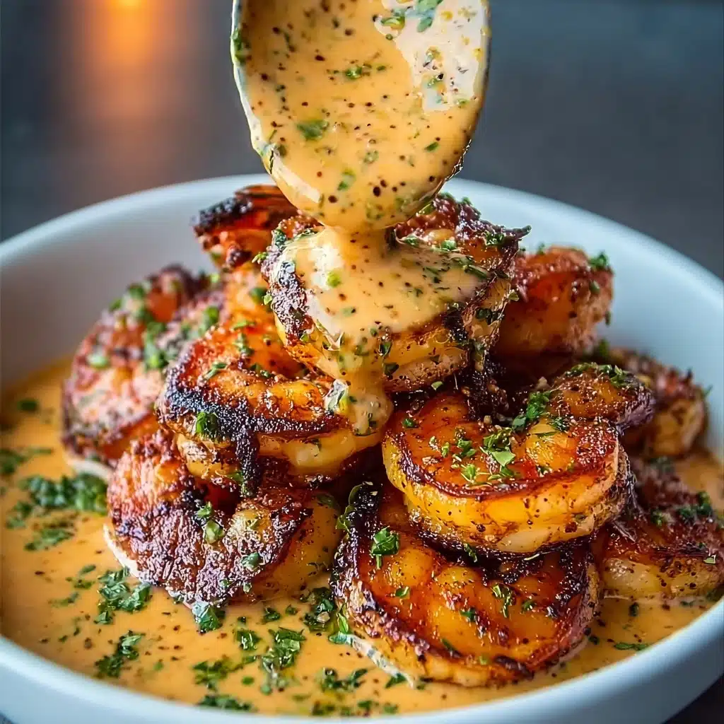 Crispy Cajun Shrimp with Creamy Sauce Recipe - Recipe Image