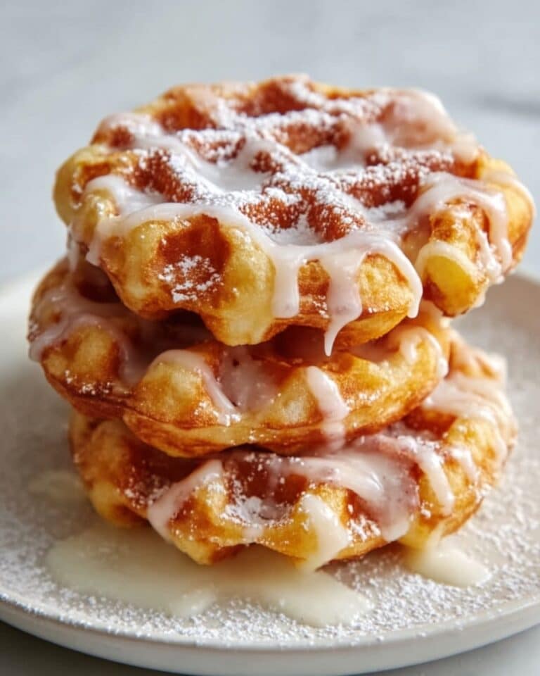 Apple Fritter Waffle Donuts Recipe