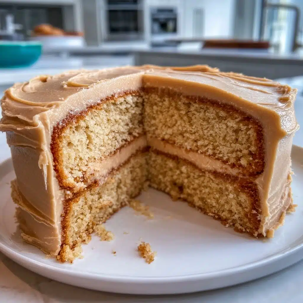 Decadent Peanut Butter Cake with Peanut Butter Frosting Joy Recipe - Recipe Image