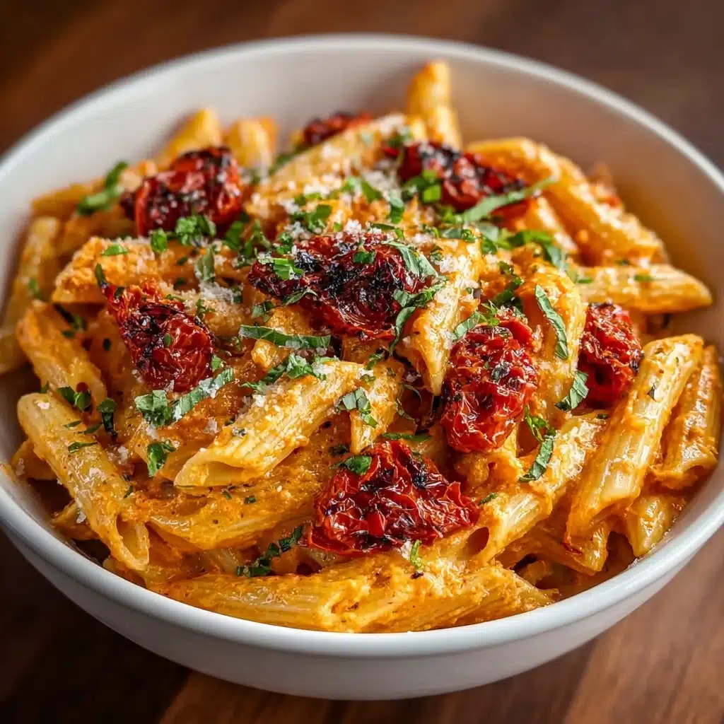 Creamy Roasted Tomato Pasta: A Comforting Delight Recipe - Recipe Image