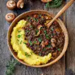 Lentil pan with mashed potatoes (vegan) Recipe