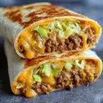 Homemade Big Mac Wraps Recipe