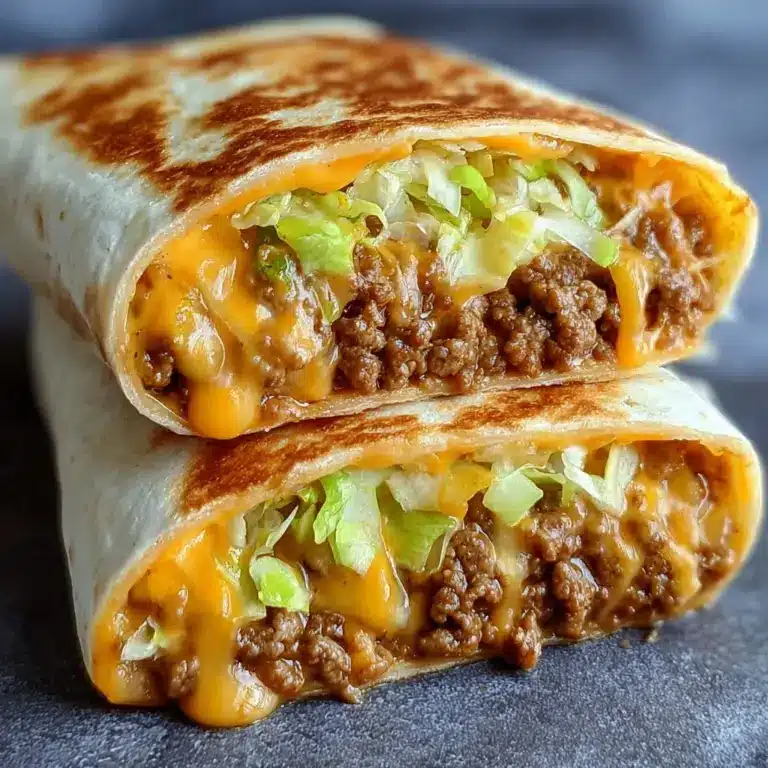 Homemade Big Mac Wraps Recipe