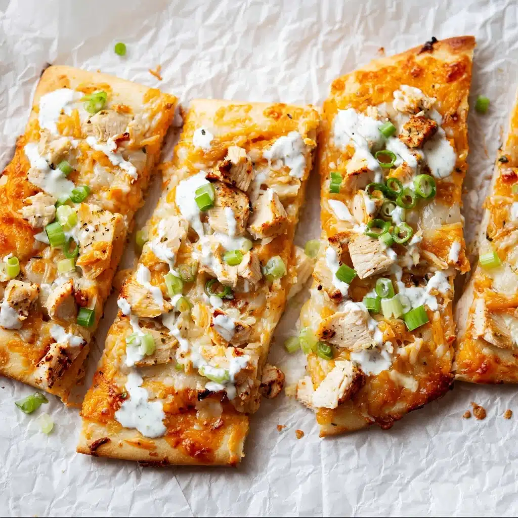Buffalo Chicken Flatbread Recipe