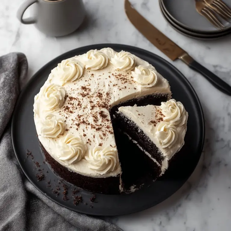 Tuxedo Cake Recipe