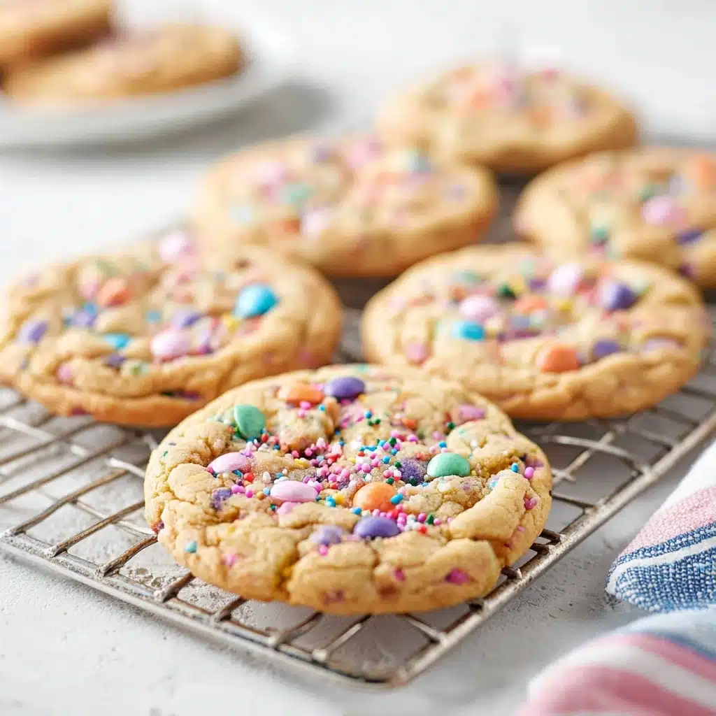 Magical Unicorn Sprinkle Chocolate Chip Cookies Recipe - Recipe Image
