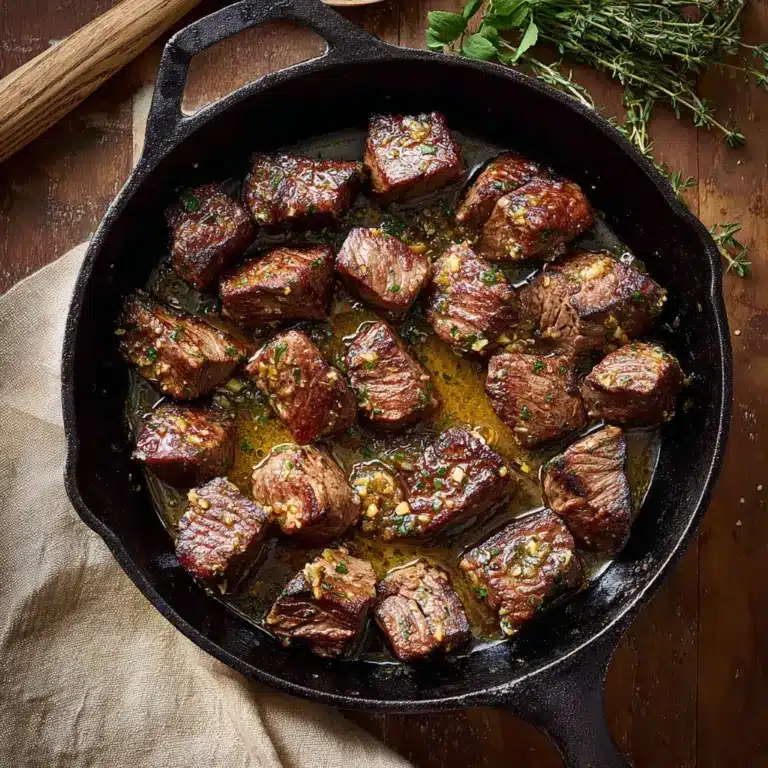Cowboy Butter Steak Bites Recipe