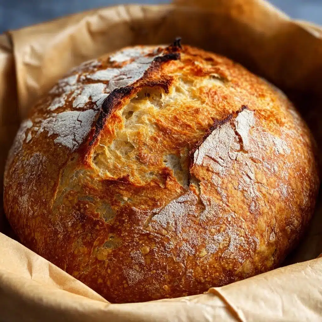 Quick And Easy No-Knead Bread Recipe - Recipe Image