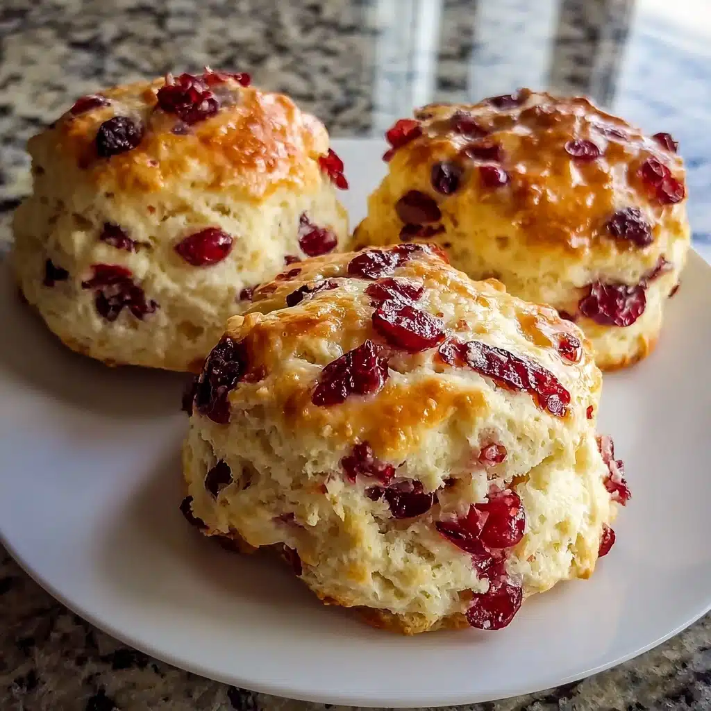Cranberry Orange Sour Cream Scones: 5 Reasons to Indulge Recipe - Recipe Image