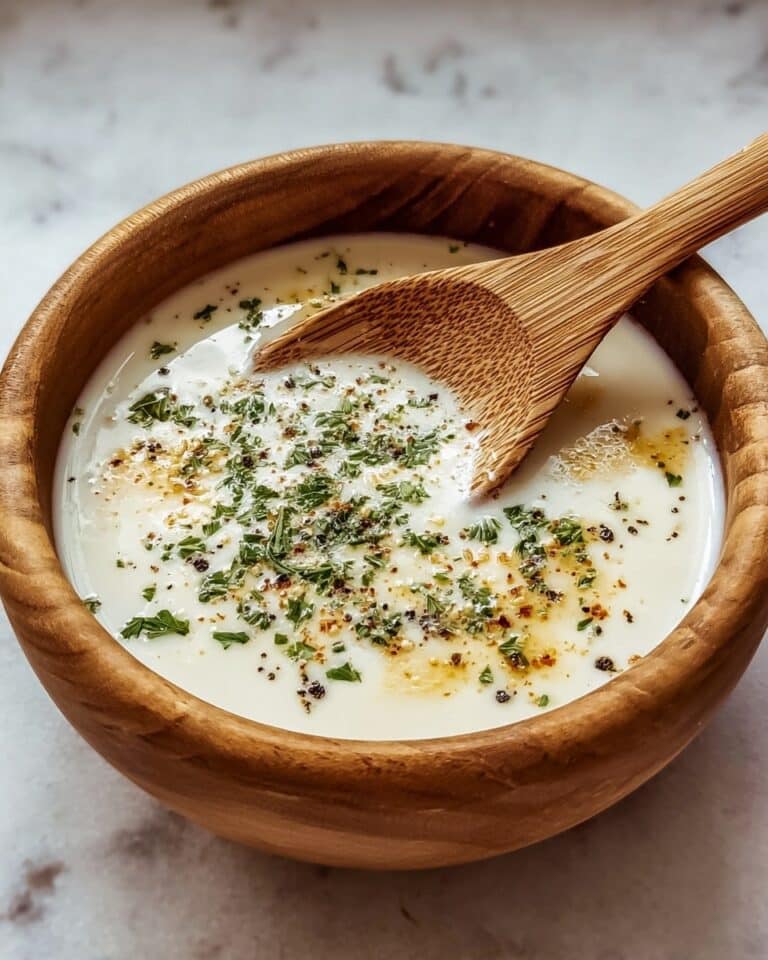 Creamy Garlic Sauce for Pizza Recipe
