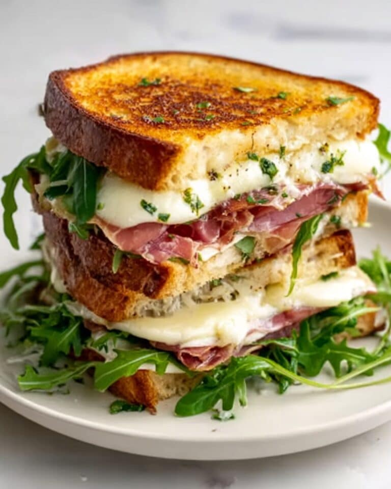 Mozzarella Prosciutto Sandwiches Recipe