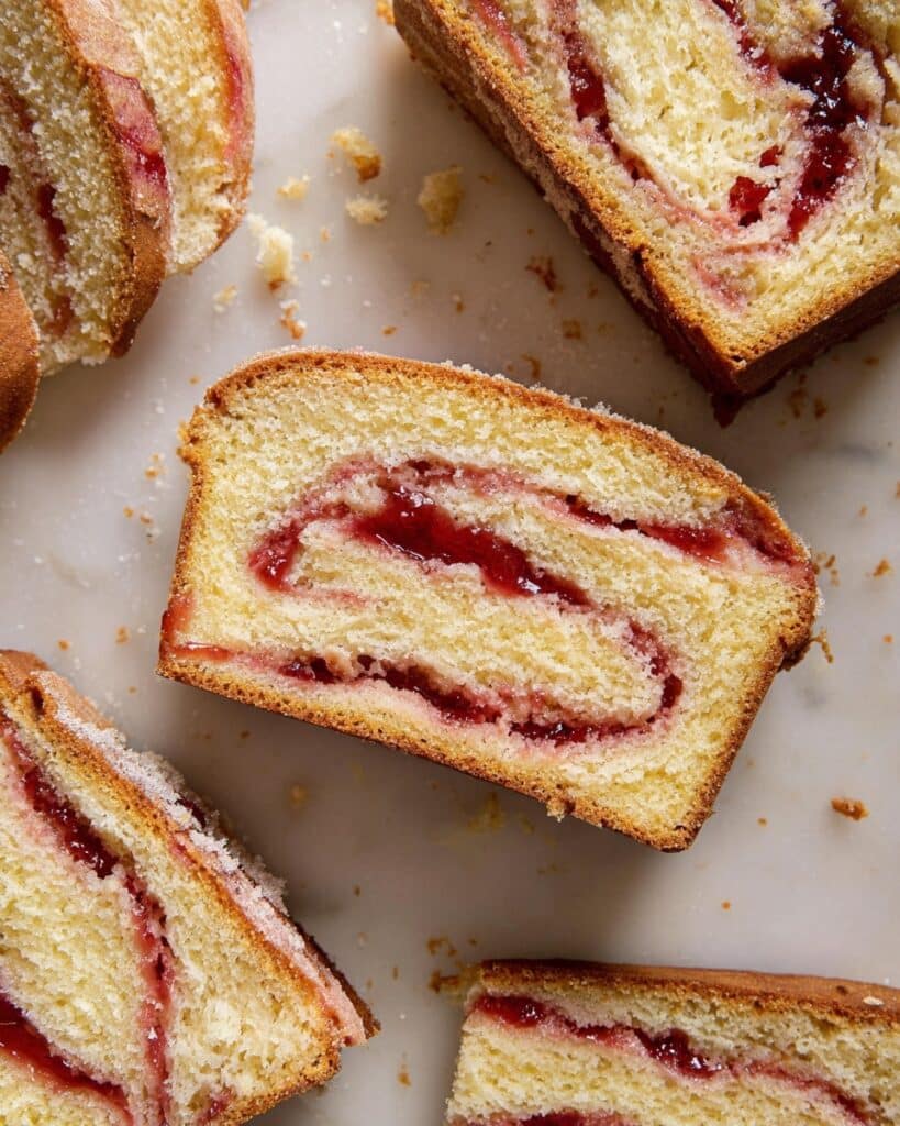 Strawberry Donut Babka Bread Recipe