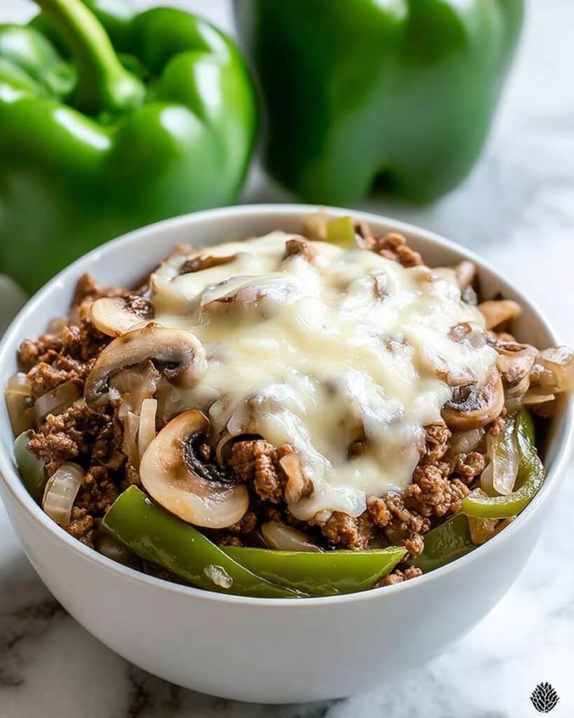 Philly Cheesesteak Bowls Recipe