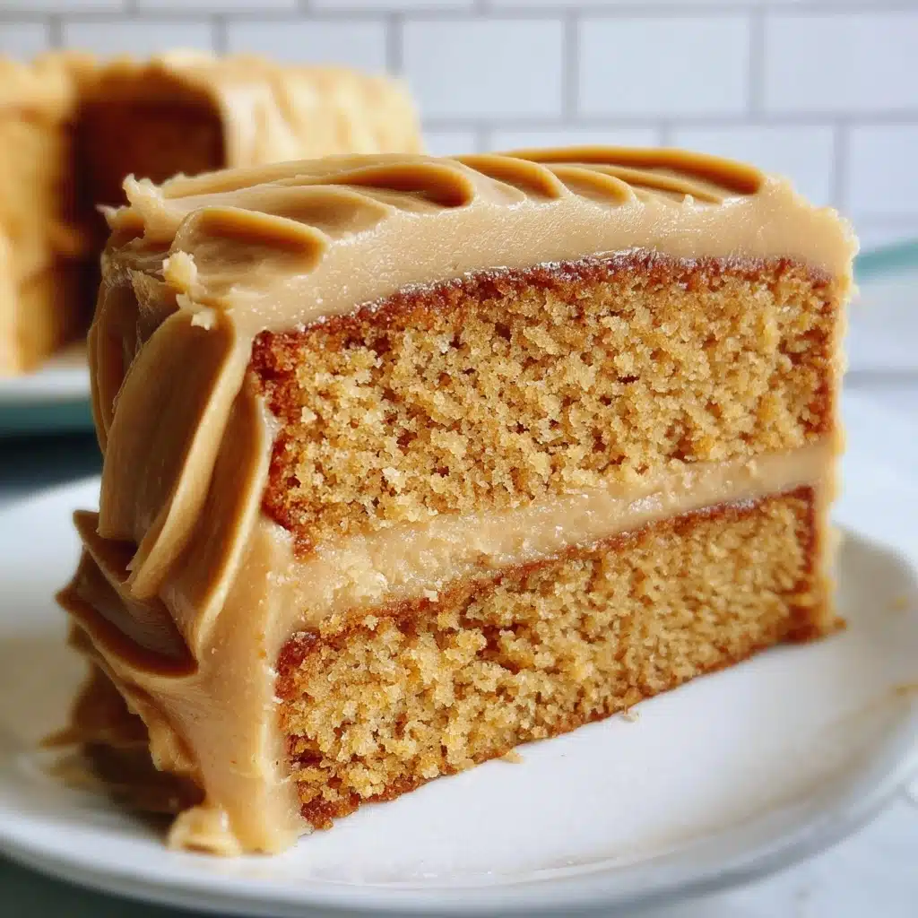 Decadent Peanut Butter Cake with Peanut Butter Frosting Joy Recipe