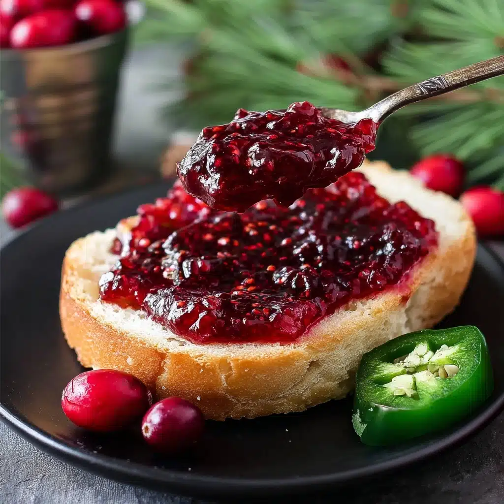 Cranberry Jalapeno Jam Recipe - Recipe Image
