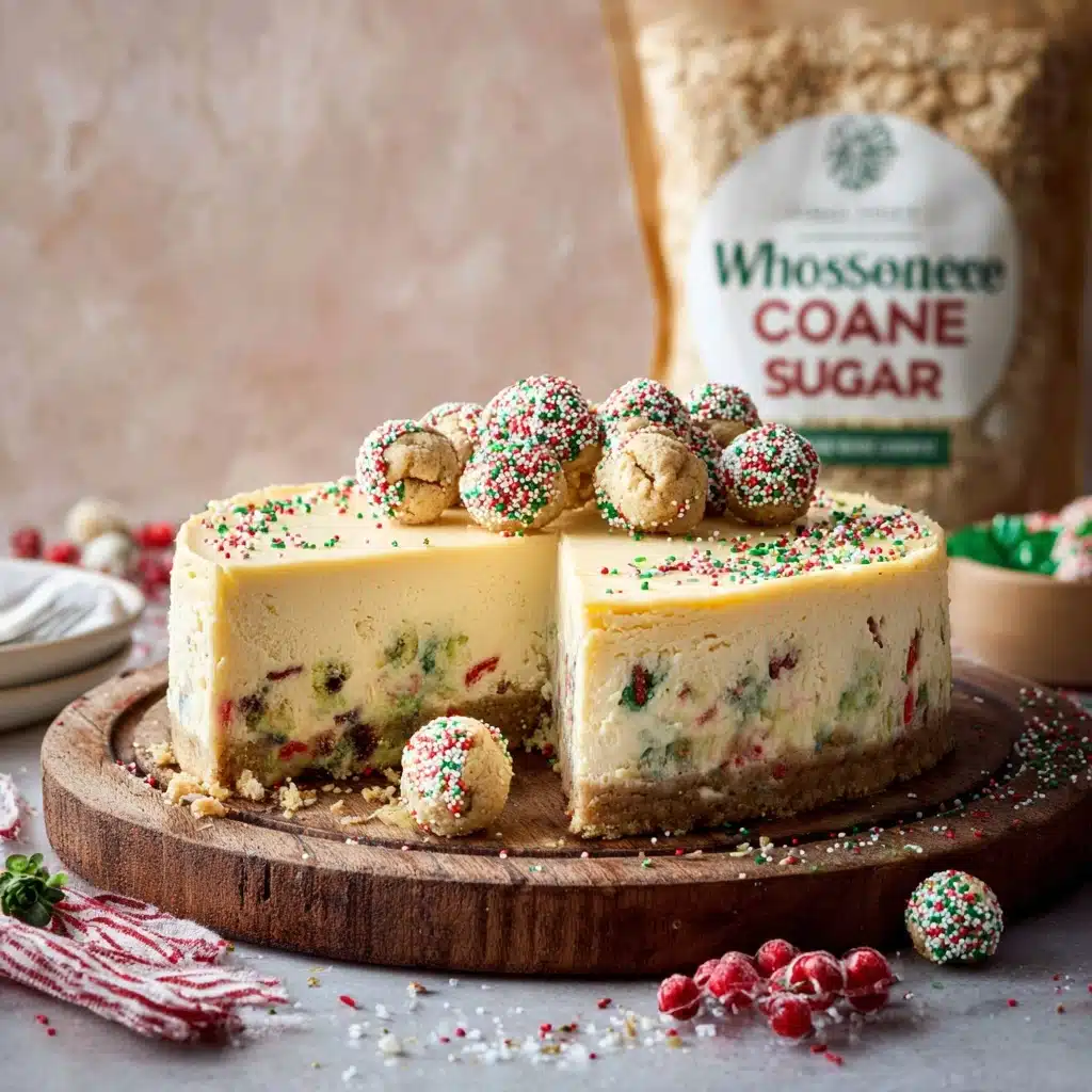 Sugar Cookie Cheesecake Recipe - Recipe Image
