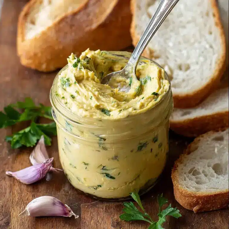 Roasted Garlic Butter Recipe