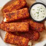 Crispy and Spicy Nashville Hot Mozzarella Sticks Recipe