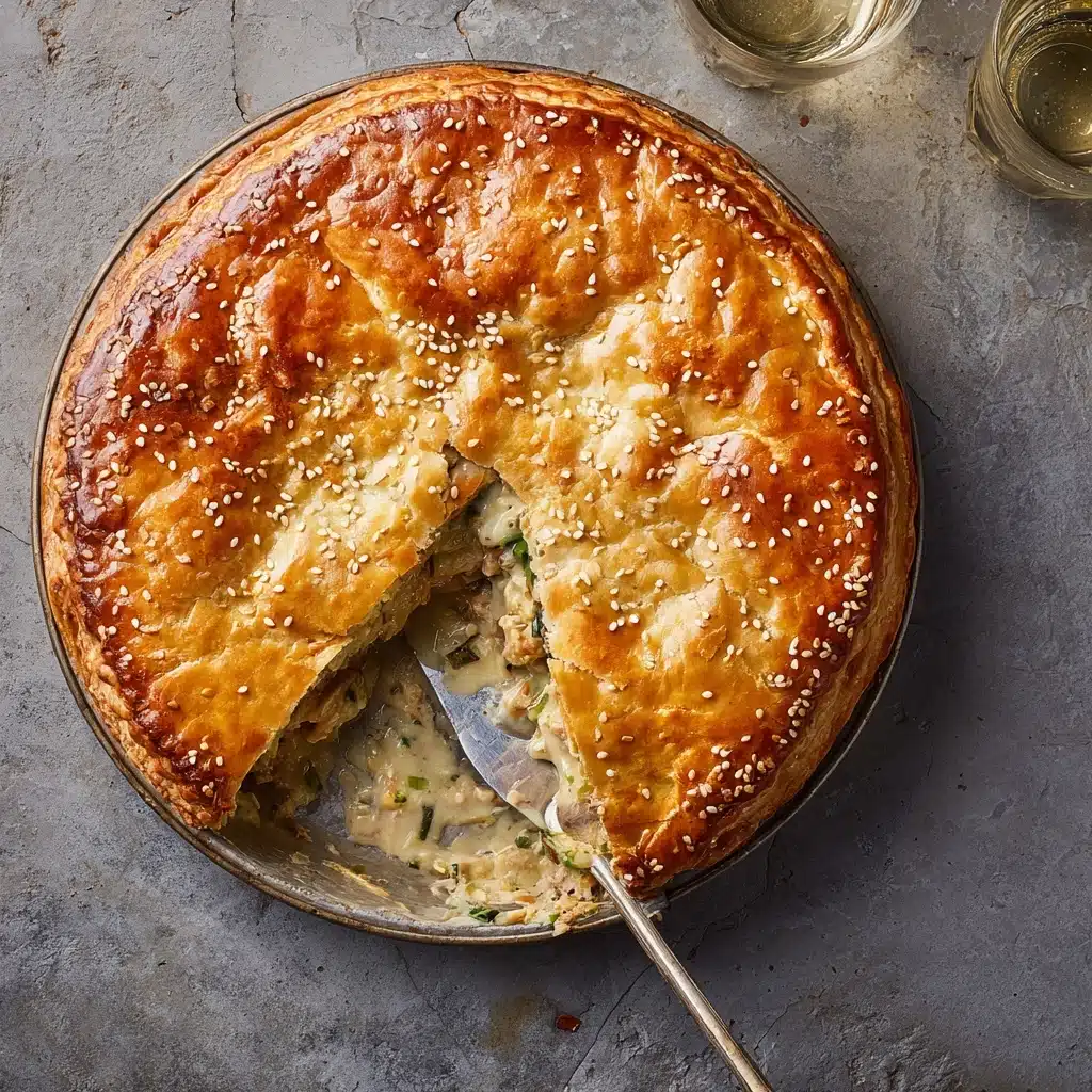 Chicken, Leek and Mushroom Pie Recipe