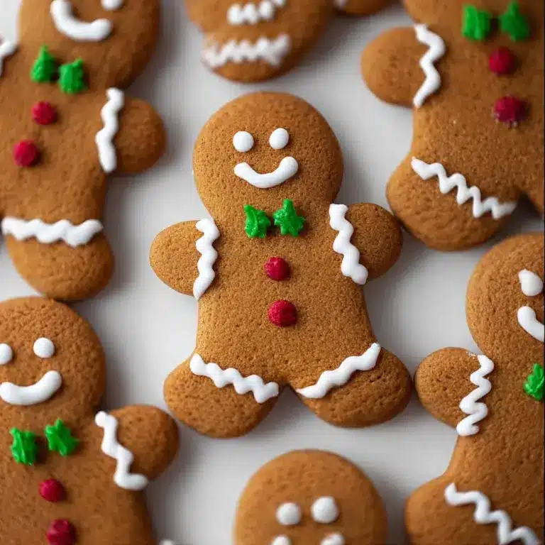 Soft & Chewy Gingerbread Men Cookies Recipe