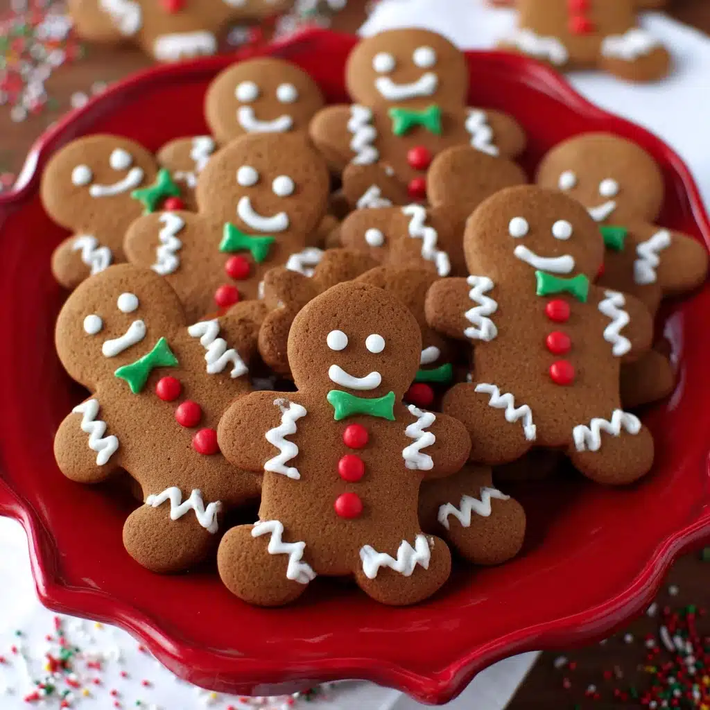 Soft & Chewy Gingerbread Men Cookies Recipe - Recipe Image