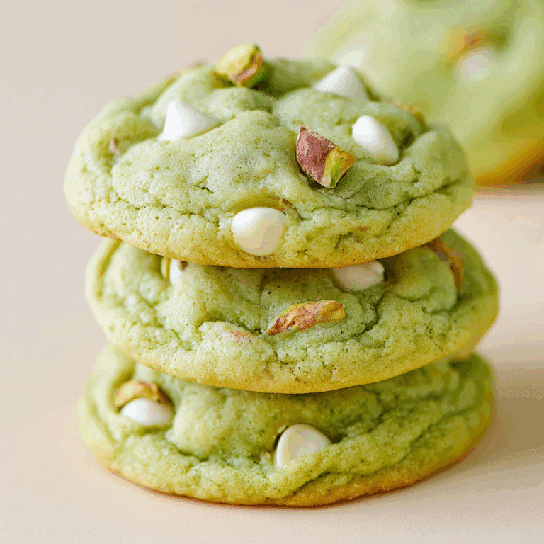 Pistachio Pudding Cookies Recipe