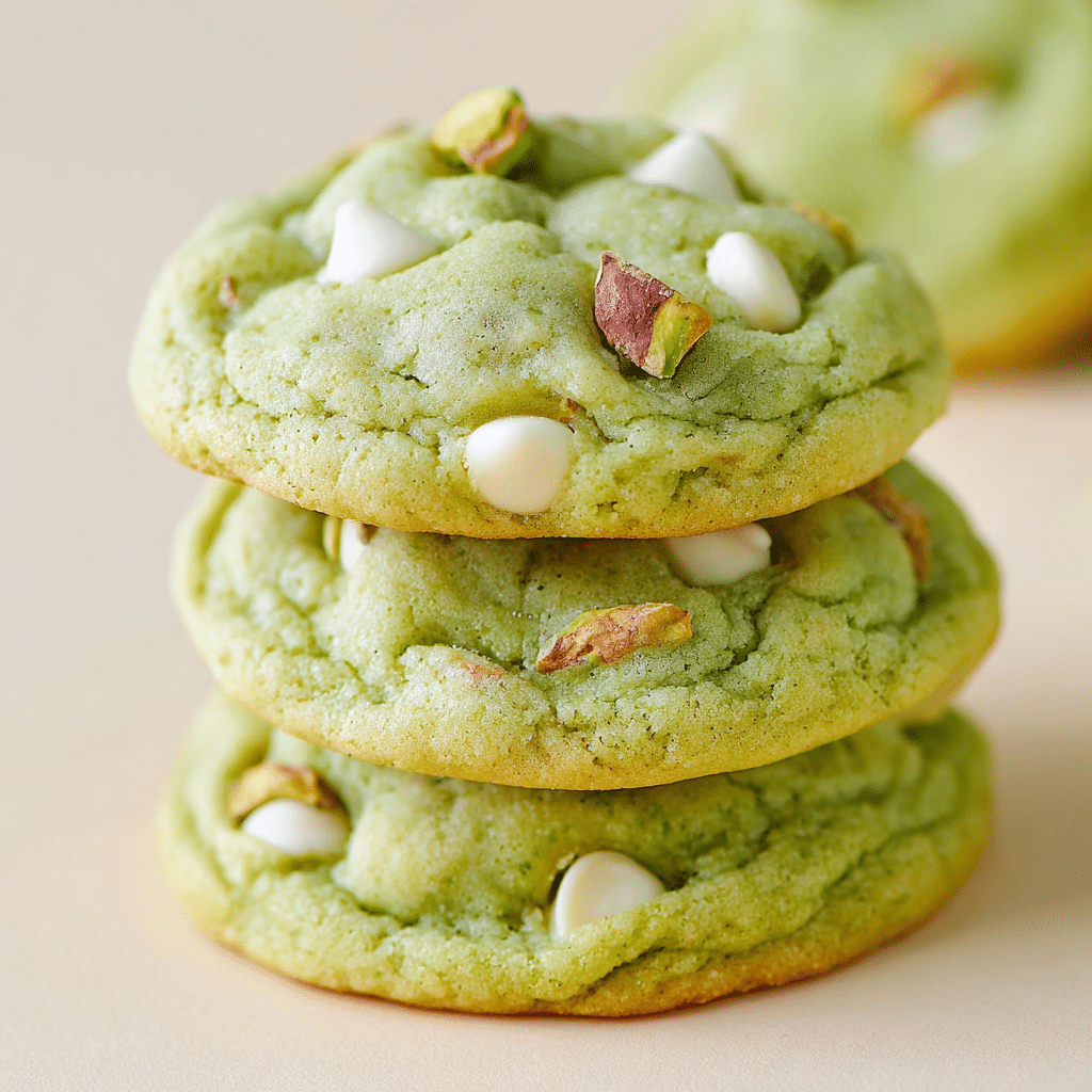 Pistachio Pudding Cookies Recipe