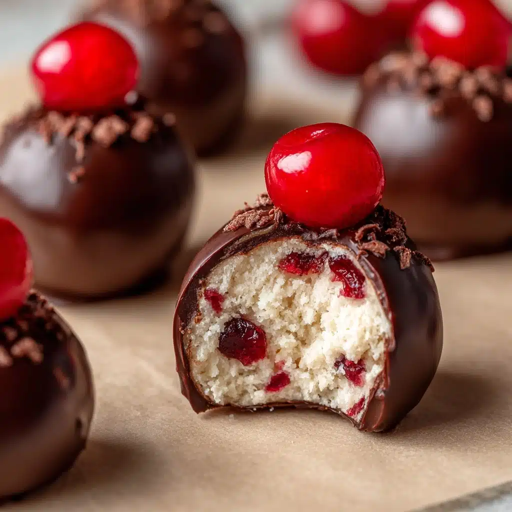 Cherry Bourbon Balls Recipe - Recipe Image