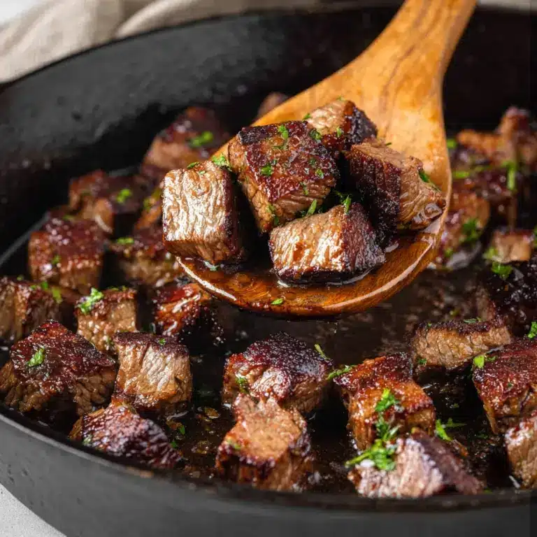 Garlic Butter Steak Bites Recipe