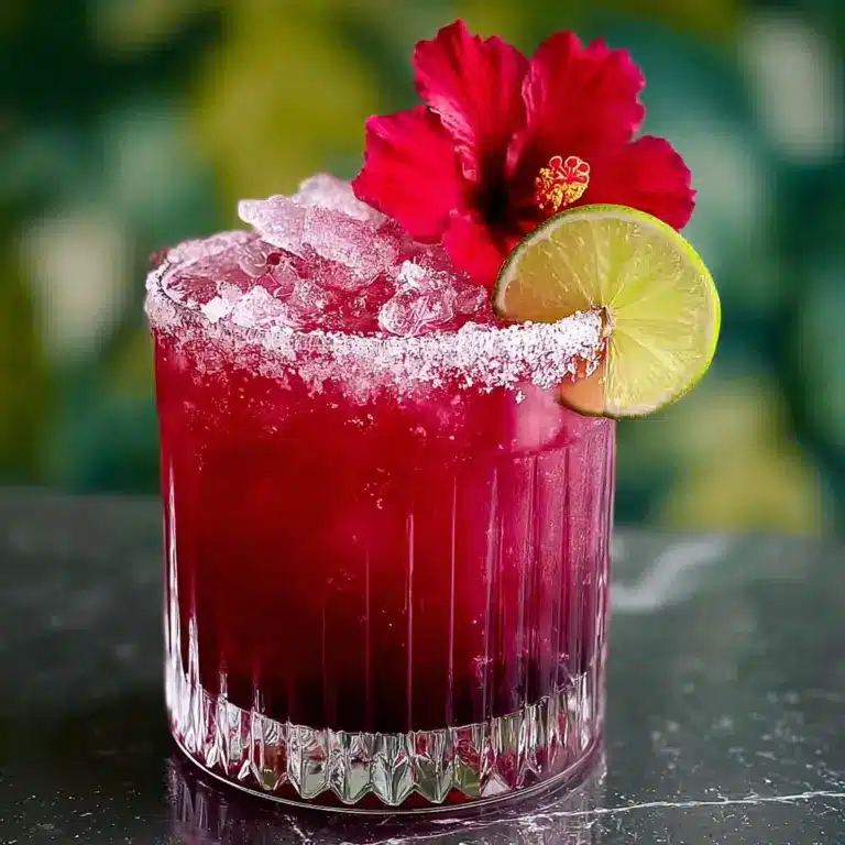 Easy Hibiscus Dark and Stormy Recipe