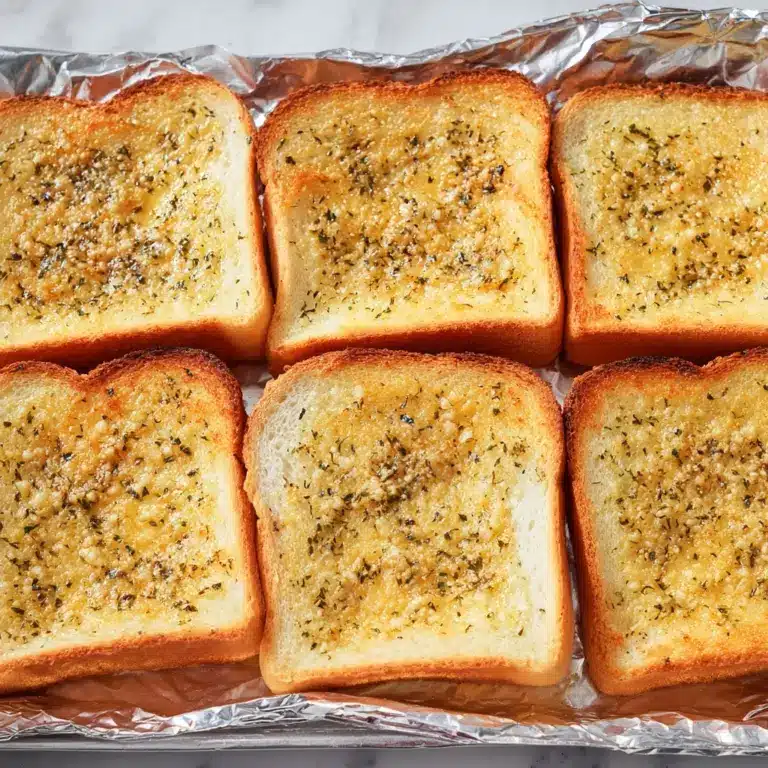 How to Make Garlic Bread With White Bread Recipe