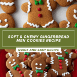 Soft & Chewy Gingerbread Men Cookies Recipe