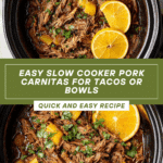 Slow Cooker Pork Carnitas Recipe