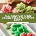 Easy Christmas Spritz Cookies Recipe