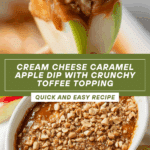 Cream Cheese Caramel Apple Dip with Toffee Bits Recipe