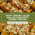 Spicy Creamy Cajun Corn Cob Recipe
