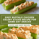 Buffalo Chicken Celery Sticks Recipe