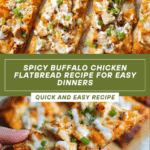 Buffalo Chicken Flatbread Recipe