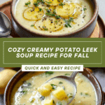 Creamy Potato Leek Soup Recipe