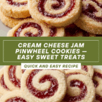 Cream Cheese Jam Pinwheel Cookies Recipe