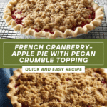 French Cranberry-Apple Pie Recipe